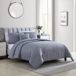 Modern Threads 4 Piece Comforter Set, Hadley. - 1 of 4