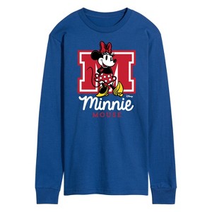 Men's - Disney - Minnie Mouse Long Sleeve Graphic T-Shirt - 1 of 4