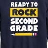 Boys' - Instant Message - Ready To Rock Second Grade Graphic Long Sleeve Fleece Sweatshirt - 2 of 4