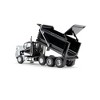 First Gear DCP 1/64 Black Western Star 49X with Ox Bodies Dump & Beaver Tail Trailer 60-1885 - 3 of 4