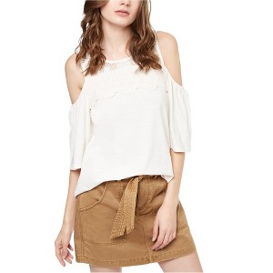 Sanctuary Clothing Womens Pullover Off the Shoulder Blouse - 1 of 1