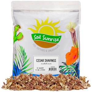 Soil Sunrise Natural Cedar Shavings Mulch / Bedding, Garden Mulch and Small Animal Pet Bedding - 1 of 4