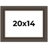 PosterPalooza | Museum Brown Picture Frame - UV Acrylic, Backing Board, Hanging Hardware Included - 2 of 4