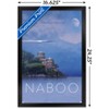 Trends International Star Wars: Naboo - Visit Naboo by Russell Walks 23 Framed Wall Poster Prints - 3 of 4