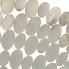 Glam Stainless Steel Ornamental Wall Decor Silver - Olivia & May: Indoor Luxury Art, Vertical Metalwork - 3 of 4