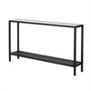 55' 2-Shelf Console Table in Black - Henn&Hart - 4 of 4