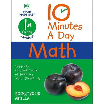 10 Minutes a Day Math, 1st Grade - by  Carol Vorderman (Paperback)