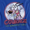 Courage The Cowardly Dog Vintage Courage Adult T-Shirt - 2 of 4