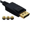 Premium Gold-Plated Display Port Male to DisplayPort Male Cable - 25ft, 1080p - 2 of 3