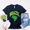 Simply Sage Market Women's Brazil Map Short Sleeve Graphic Tee - 3 of 4