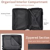 3-Piece Hardshell Luggage Set with Spinner Wheels, TSA Lock, Telescopic Handle & Corner Guards – 20"/24"/28" Lightweight Suitcases –Cuddlewood - 3 of 4