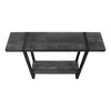 Sapphtopaz Narrow Console Table with 2-Tier Open Shelves Modern Entryway Table with Metal Legs Accent Side Table for Living Room, Entryway - 2 of 4