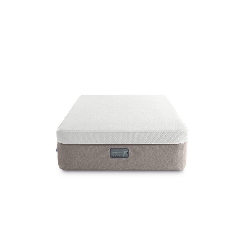 Intex Truaire 18&#34; Queen Air Mattress with 2&#34; Foam Topper and Built-in Pump, 1 of 11