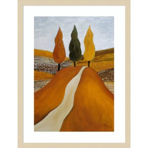 Amanti Art Just The Three of Us by Angeles M. Pomata Wood Framed Wall Art Print - 1 of 4