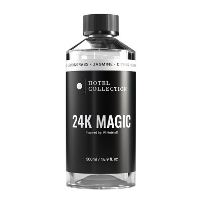 Hotel Collection 24K Magic Oil Blend - Aromatherapy Scent Diffuser Oil - Citrus, Bergamot, Lemon & Lemongrass