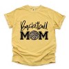 Simply Sage Market Basketball Mom Colorful Black Garment Dyed Tee - 2 of 4
