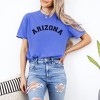 Simply Sage Market Women's Arizona Curved Short Sleeve Garment Dyed Tee - 2 of 4