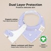 8pk Organic Baby Bandana Bibs, Baby Drool Bibs for Baby Boy, Girl, Baby Bibs for Infant, Newborn - 2 of 4