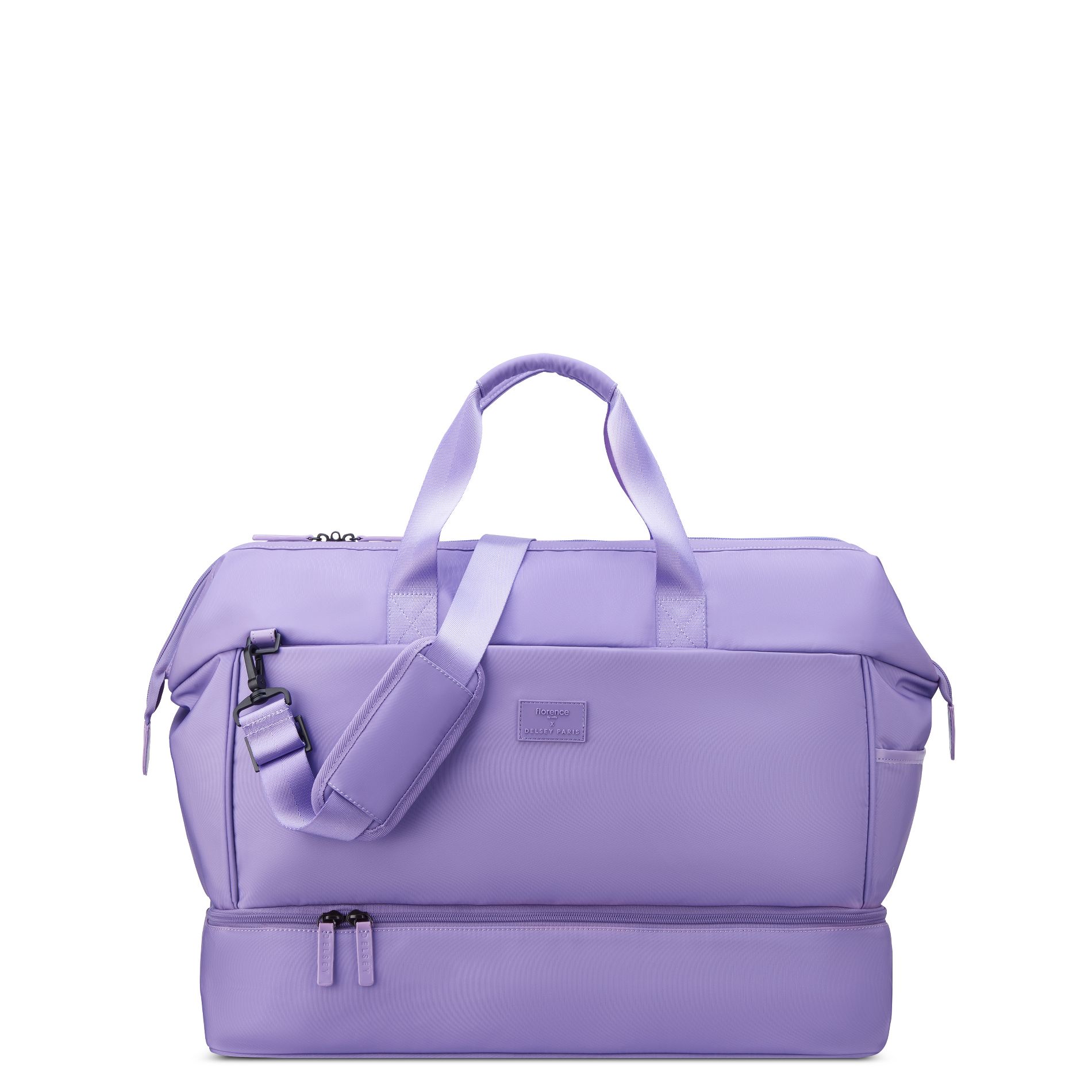 Florence by mills x DELSEY PARIS Carry On Chill Out Lightweight Softside Weekender Bag - Lavender