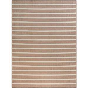 Nourison Positano Modern Stripes Flatweave Outdoor Rug - 1 of 4