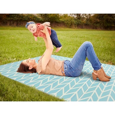 Extra Large Multi-Print Reversible Foam Baby Play Mat