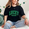 Simply Sage Market Women's Lucky Vibes Distressed Short Sleeve Garment Dyed Tee - 2 of 4