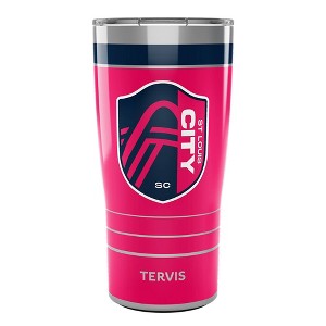 MLS St. Louis City SC 20oz MVP Stripe Stainless Steel Tumbler - 1 of 3