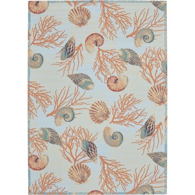 Waverly Seashell Indoor/outdoor Area Rug