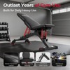 FLYBIRD Commercial Grade Adjustable Weight Bench - 1300LBS Capacity, 6+3 Positions for Ultimate Strength Training & Bench Press - 4 of 4