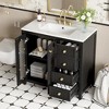 Versatile Bathroom Vanity with Sink: Elevate Your Space with Clean Lines and Contemporary Style in Any Finish - 3 of 4