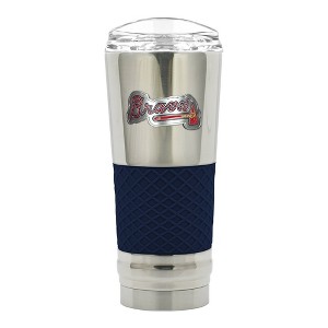 MLB Atlanta Braves 24oz Chrome Draft Tumbler - 1 of 2