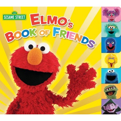 Elmo's Book Of Friends - (sesame Street (random House)) By Naomi ...