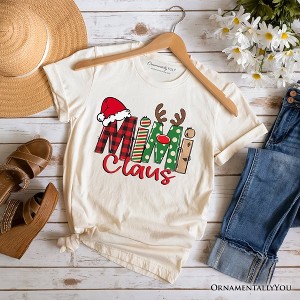 Mimi Claus Retro Christmas T-Shirt, Matching Family Holiday Tee | OrnamentallyYou - 1 of 4