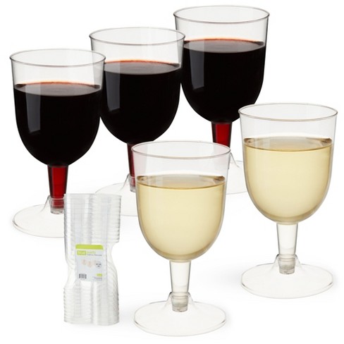   Basics Red Wine Balloon Wine Glasses, 20-Ounce