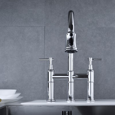 GreenEver Kitchen Faucet with Pull-Down Sprayhead in Spot