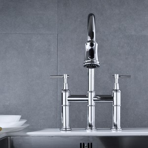 GreenEver Kitchen Faucet with Pull-Down Sprayhead in Spot - 1 of 4
