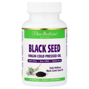 Paradise Herbs Black Seed, 500 mg, 60 Softgels - 1 of 4