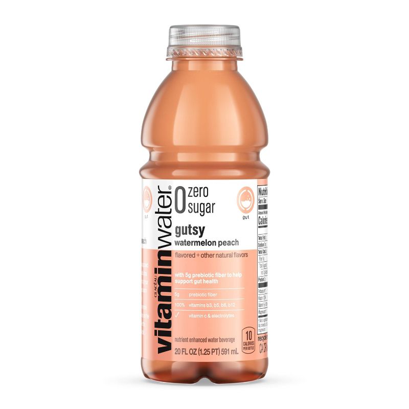 vitaminwater zero Watermelon Peach - 20 fl oz Bottle, 3 of 13
