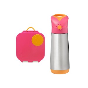 b.box Mini Lunchbox + 16oz Insulated Drink Bottle - 1 of 3