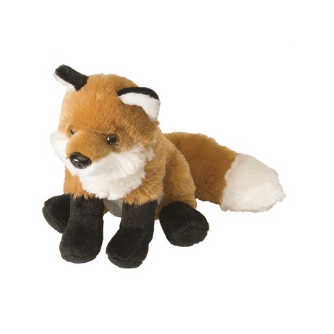 Wild Republic Cuddlekins Mini Red Fox Stuffed Animal, 8 Inches