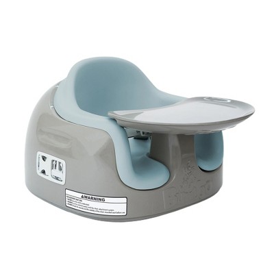 Bumbo Toddler 3-in-1 Booster High Chair and Tray, Breige/Desert Mirage, 2 Pack