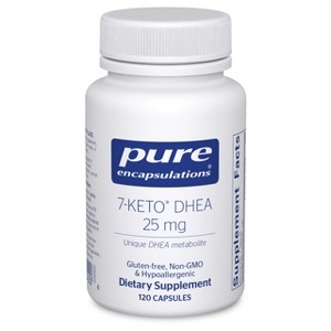 Pure Encapsulations 7-Keto DHEA 25 mg - Unique DHEA Metabolite Supplement to Support Thermogenesis* - 1 of 4
