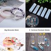 JDiction 229Pcs Silicone Resin Molds Kit, Silicone Epoxy Casting Molds Tools Set for DIY Jewelry Craft Making - 4 of 4