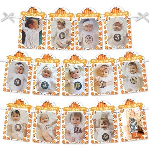 Big Dot of Happiness Fall Pumpkin - DIY Halloween or Thanksgiving Birthday Party Decor - Picture Display - Photo Banner - 1 of 4