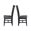 International Concepts Set of Two Cosmo Tall Mission Chairs - 4 of 4