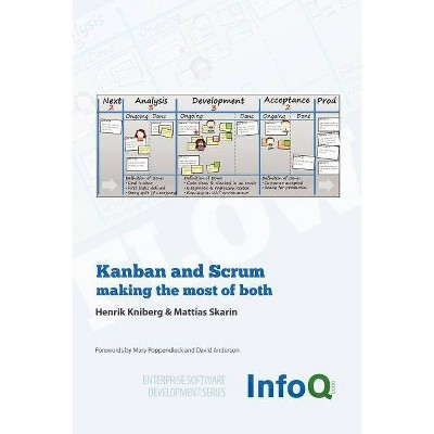 Kanban and Scrum - Making the Most of Both - (Enterprise Software Development) by  Henrik Kniberg & Mattias Skarin (Paperback)