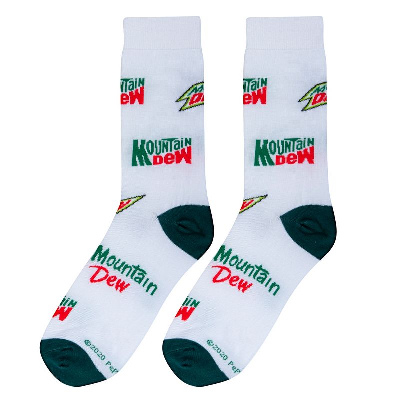 Crazy Socks, Mountain Dew, Funny Novelty Socks, Large, 5 of 6