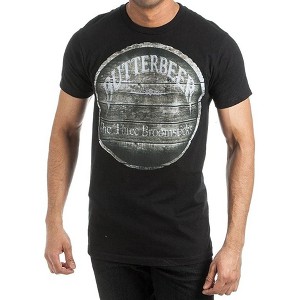 Harry Potter Butterbeer The Three Broomsticks Men's Black Tee T-Shirt Shirt - 1 of 2