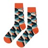 Funky Geometric Patterned Socks - Medium from the Sock Panda (Women's Sizes, Adult Medium) - 2 of 3