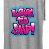 Women's - Instant Message - Love To Yap Short Sleeve Graphic T-Shirt - 2 of 4